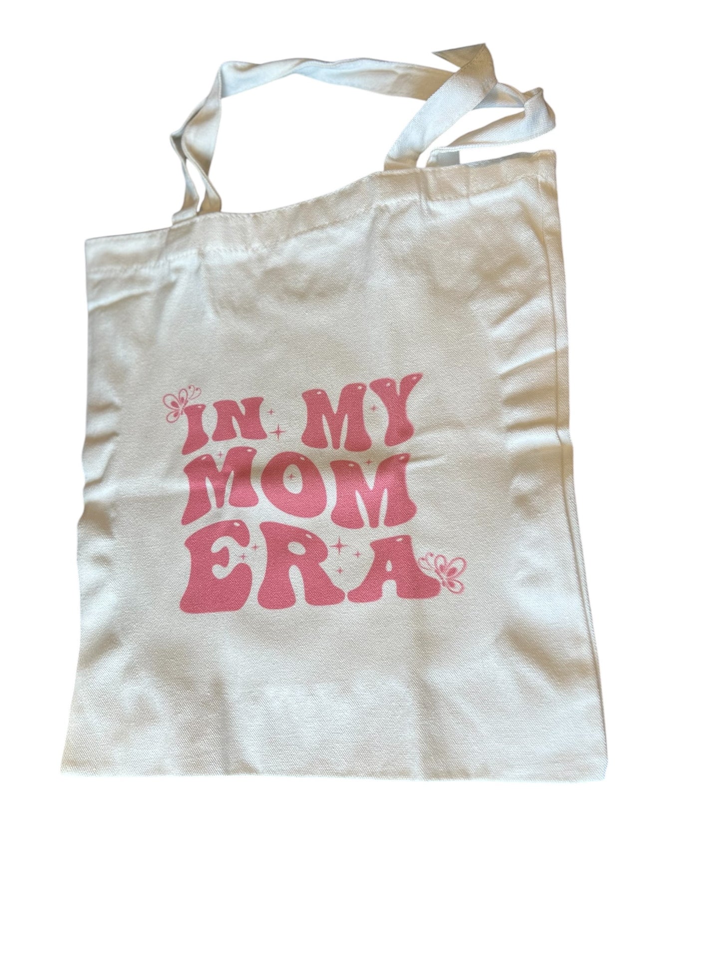 In my mom era Purple and Pink Tote bag (Bulk orders 10ct-80ct) (Copy)